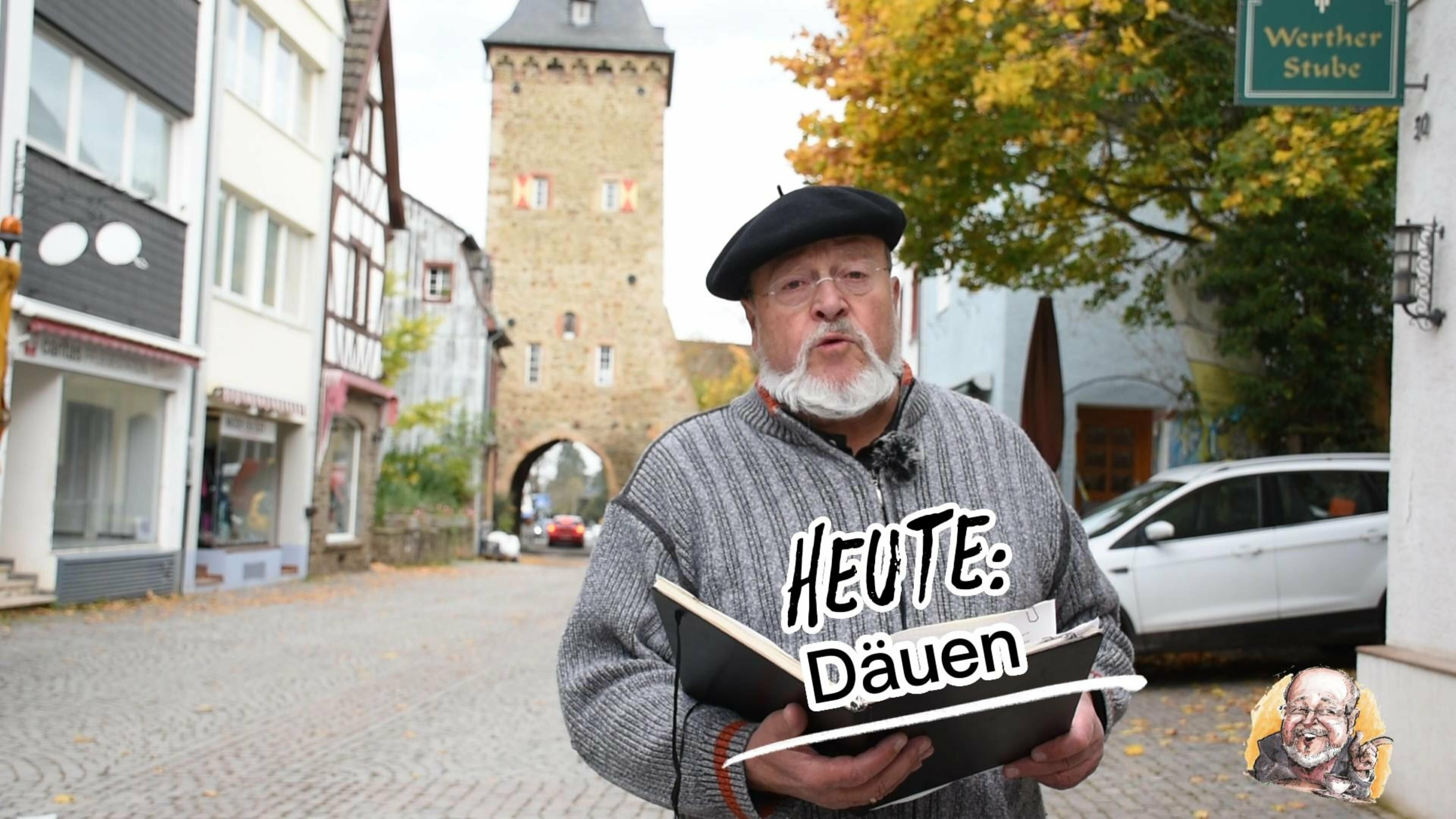 Manni kallt über "Däuen".