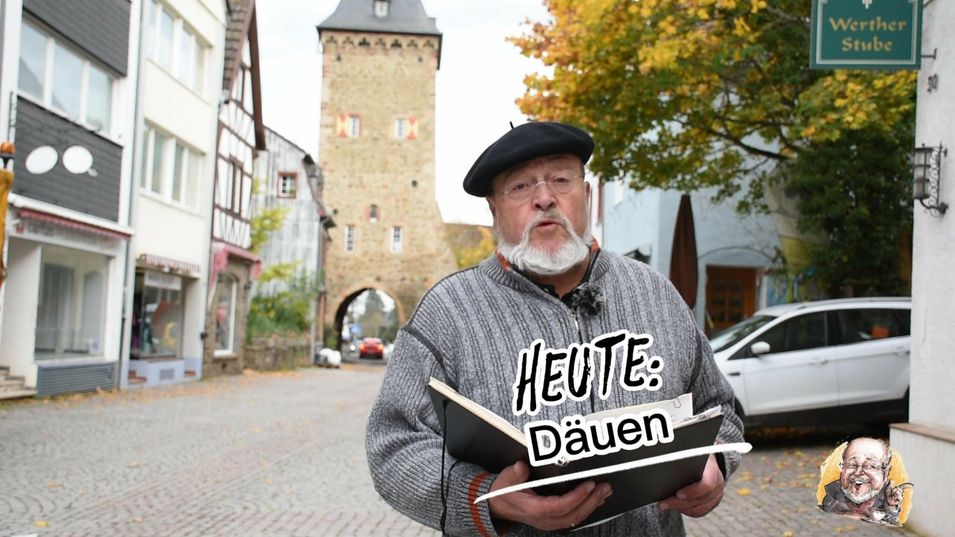 Manni kallt über "Däuen".