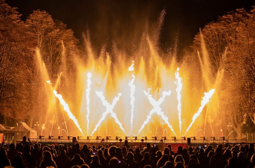 Rund 14.500 Zuschauer hatten die Aufführungen der »Klangwelle« 2022 verfolgt.