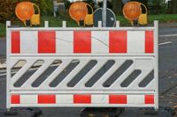 Sperrung in der Mainzer Straße