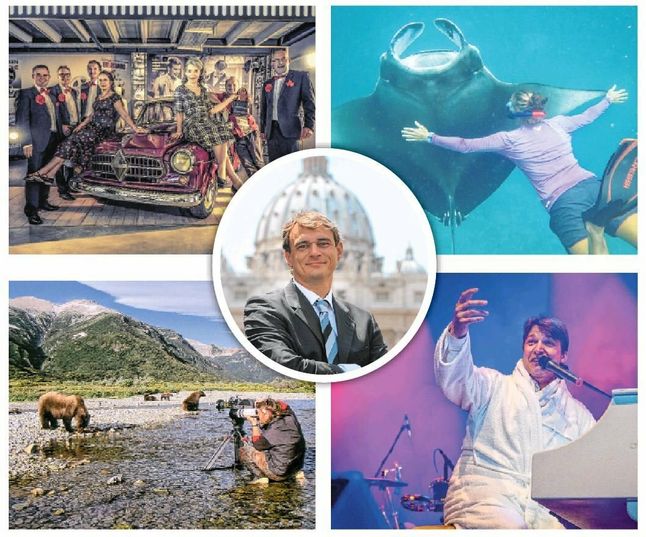 Das Ensemble Schall und Rauch, Meeresbiologin Angela Jensen, SahneMixx, Tierfilmer Andreas Kieling und Vatikan-Reporter Andreas Englisch gehören zum vielfältigen Programm.