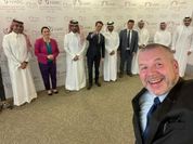Joe Weingarten stattete den Scheichs in Katar einen Besuch ab.