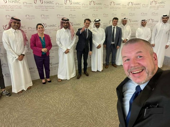 Joe Weingarten stattete den Scheichs in Katar einen Besuch ab.