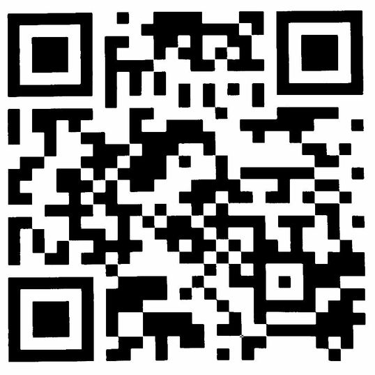 Das Scannen dieses QR-Codes mit einem Smartphone führt zur Datenbank, bei der Termine mit den Beratern des Jobcenters gebucht werden können.