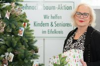 Seit 28 Jahren organisiert Karin Bujara-Becker die Bitburger Weihnachtsbaumaktion.