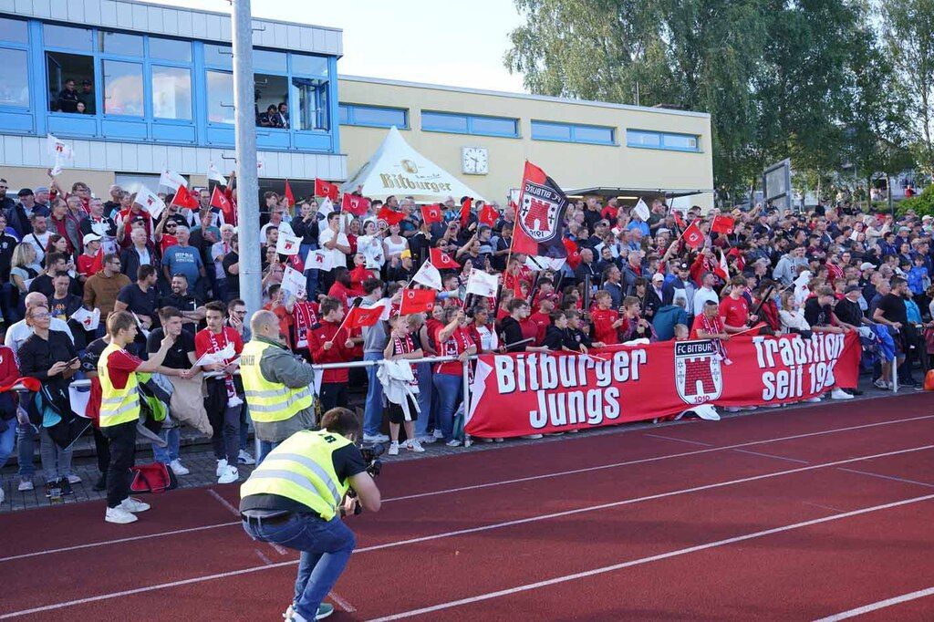 Fußballderby in Krefeld
