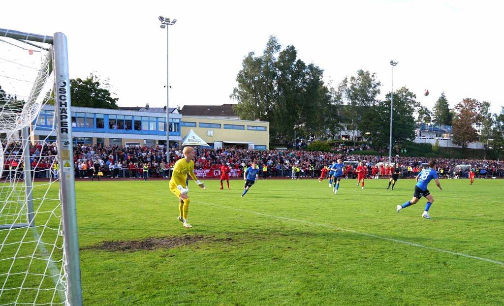 Fußballderby in Krefeld