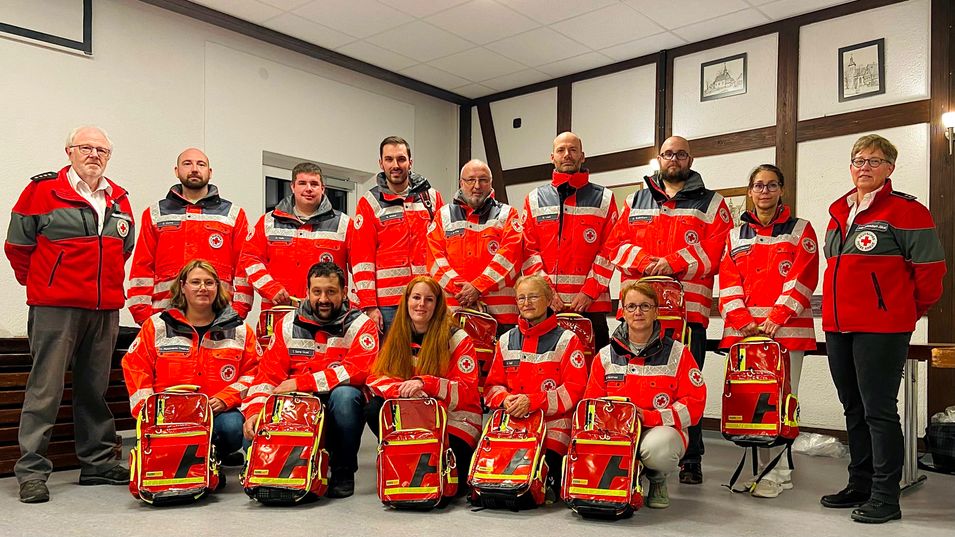 Die ersten 15 »First Responder« erhielten in der vergangenen Woche ihre Einsatzausrüstung.